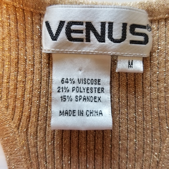 Rose Gold Lurex Tank - Picture 6 of 6